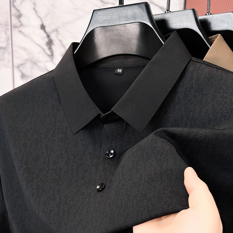 🔥2025 HOT SALE-50% OFF🌟High-end men's business shirt, wrinkle-resistant and non-iron👕