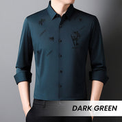 🔥2025 NEW-60% OFF🎍Men's Bamboo Print Casual Business Shirt👔