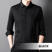 🔥2025 NEW-60% OFF🎍Men's Bamboo Print Casual Business Shirt👔