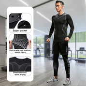 💪Men's Professional Quick-Drying Tight Fitness Sport Set🏃‍♀️