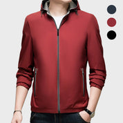 💥BIG SALE💥✨Men's Reversible Jacket with Removable Hood