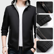 💥BIG SALE💥✨Men's Reversible Jacket with Removable Hood