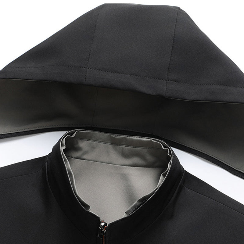💥BIG SALE💥✨Men's Reversible Jacket with Removable Hood
