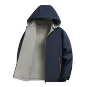 💥BIG SALE💥✨Men's Reversible Jacket with Removable Hood