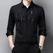 🌟Cost-effective💨Men's Wrinkle-Free Long Sleeve Shirt👔