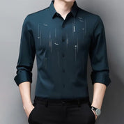 🌟Cost-effective💨Men's Wrinkle-Free Long Sleeve Shirt👔