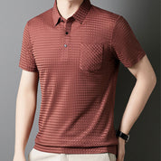 💨Men's Breathable Textured Short Sleeve Shirt❄️