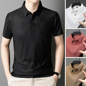 💨Men's Breathable Textured Short Sleeve Shirt❄️