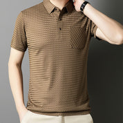 💨Men's Breathable Textured Short Sleeve Shirt❄️