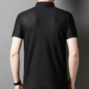 💨Men's Breathable Textured Short Sleeve Shirt❄️