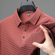 💨Men's Breathable Textured Short Sleeve Shirt❄️