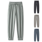 Ice Feel Quick-Dry Athletic Pants – Cooling Fabric, Loose Fit & Moisture-Wicking