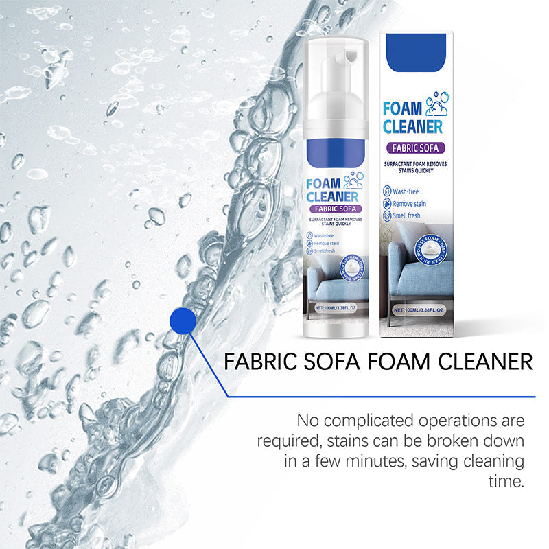 🛋️💨 Powerful Fabric Sofa Foam Cleaner – Stain Lift & Fresh Foam ✨🧼
