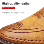🔥Hot Sale 50% OFF⏳Breathable, Non-slip Leather Trainers For Men