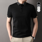 Fliwos Men's Lightweight Short Sleeve Collared Shirt👔