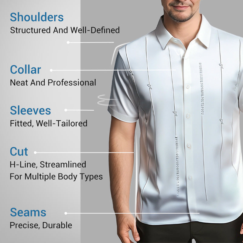 Men's Non-iron Shirt - Stay Sharp All Day
