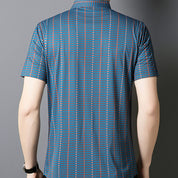 🎊New Fashion👔Men's Cooling Plaid Short Sleeve Button-Down Shirt