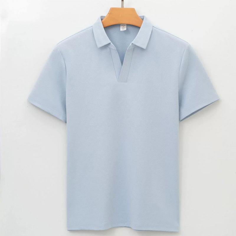 Special Offer✨Men's Lapel Stretch Breathable Quick-drying & Wrinkle-free T-shirt👕