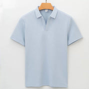 Special Offer✨Men's Lapel Stretch Breathable Quick-drying & Wrinkle-free T-shirt👕