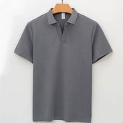 Special Offer✨Men's Lapel Stretch Breathable Quick-drying & Wrinkle-free T-shirt👕