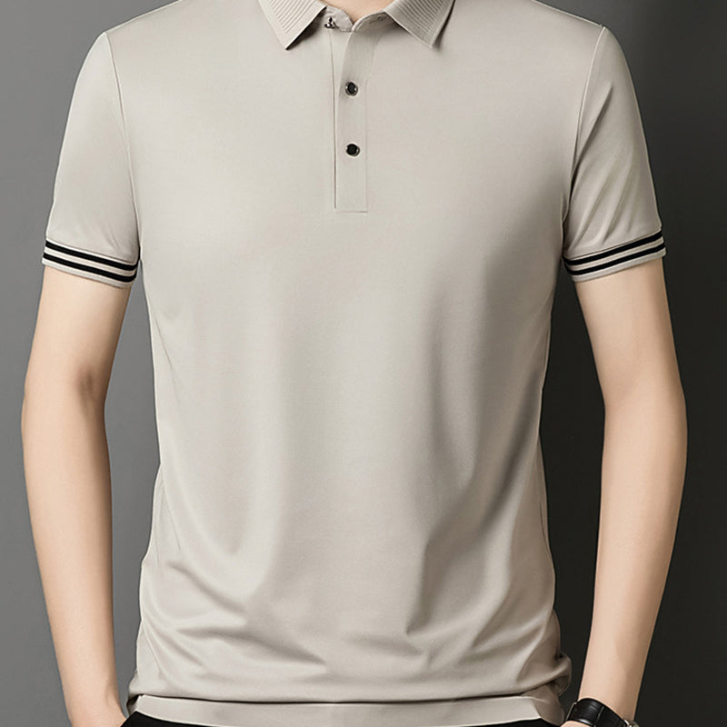 ✨️2025 Hot Sale 50% OFF Men's Fashion Lapel Short Sleeve Top