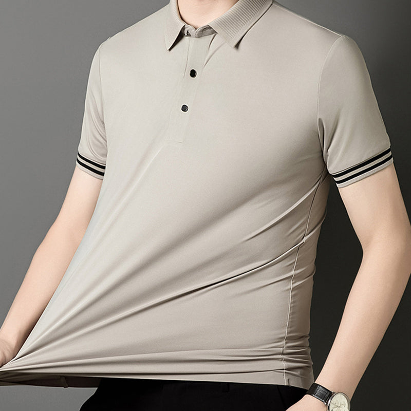 ✨️2025 Hot Sale 50% OFF Men's Fashion Lapel Short Sleeve Top