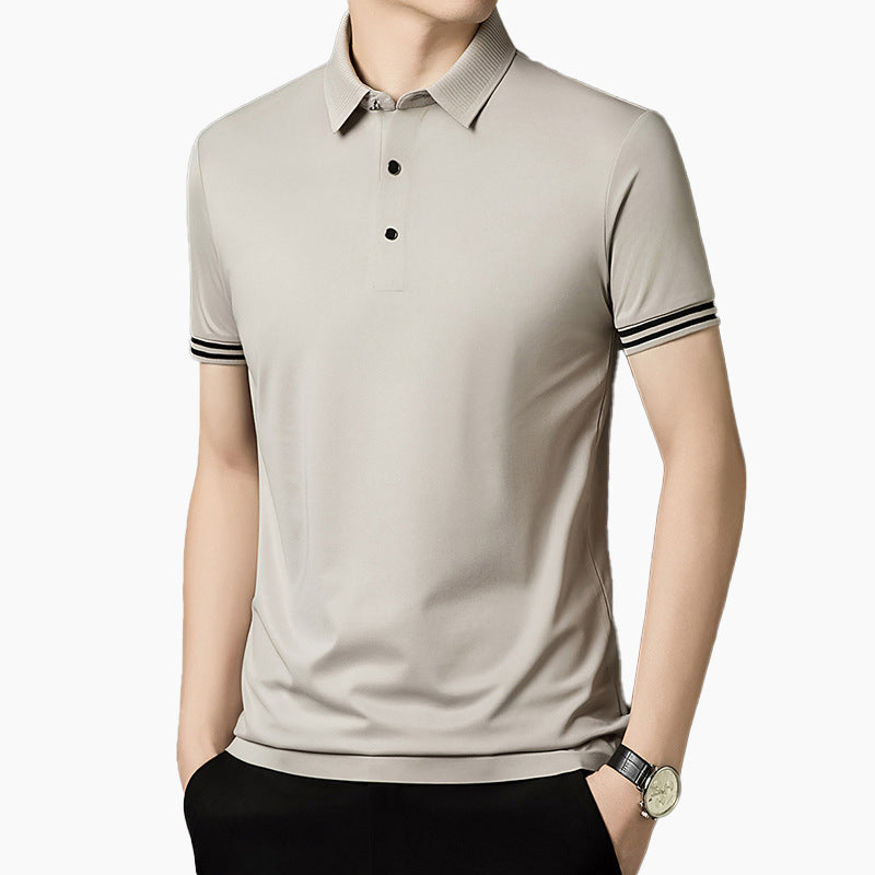 ✨️2025 Hot Sale 50% OFF Men's Fashion Lapel Short Sleeve Top