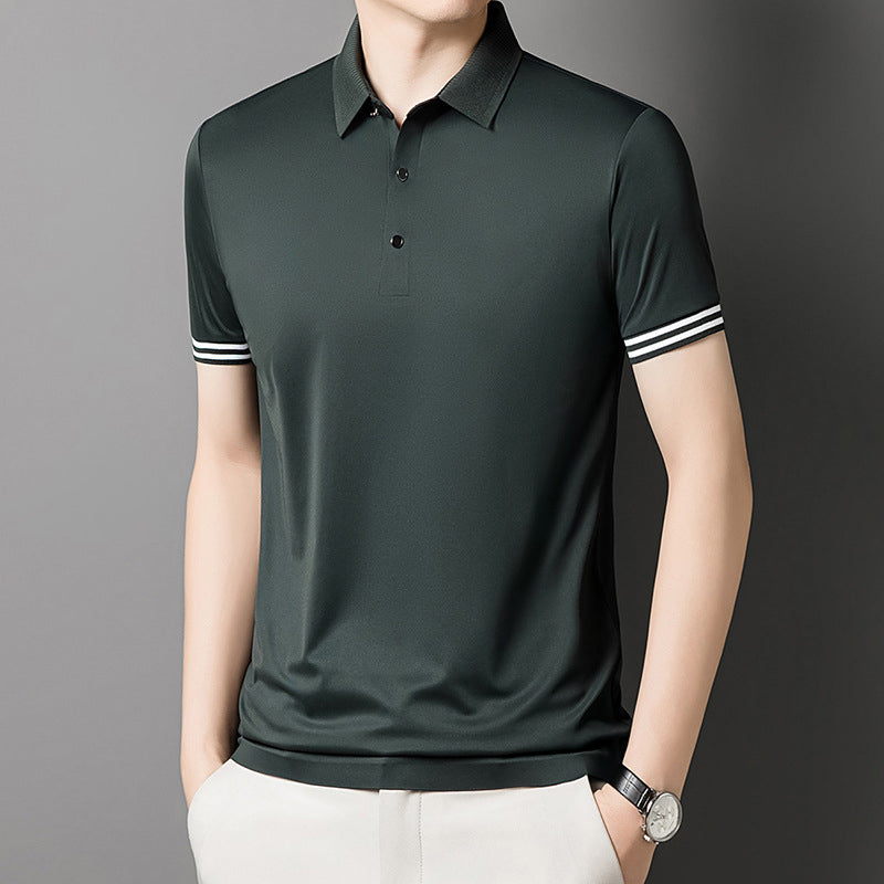 ✨️2025 Hot Sale 50% OFF Men's Fashion Lapel Short Sleeve Top