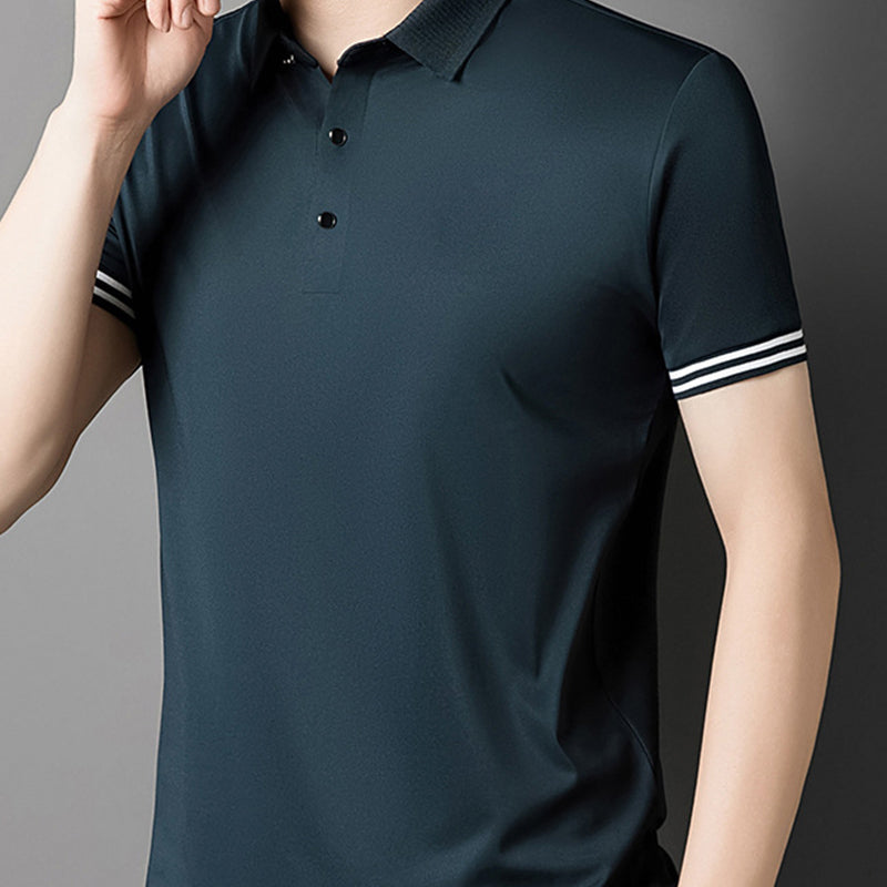 ✨️2025 Hot Sale 50% OFF Men's Fashion Lapel Short Sleeve Top