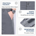 Men's Ultra Breathable Straight Fit Pants