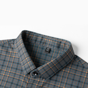 ❄️👔Casual Plaid Short Sleeve Shirt for Men - Stylish & Comfortable