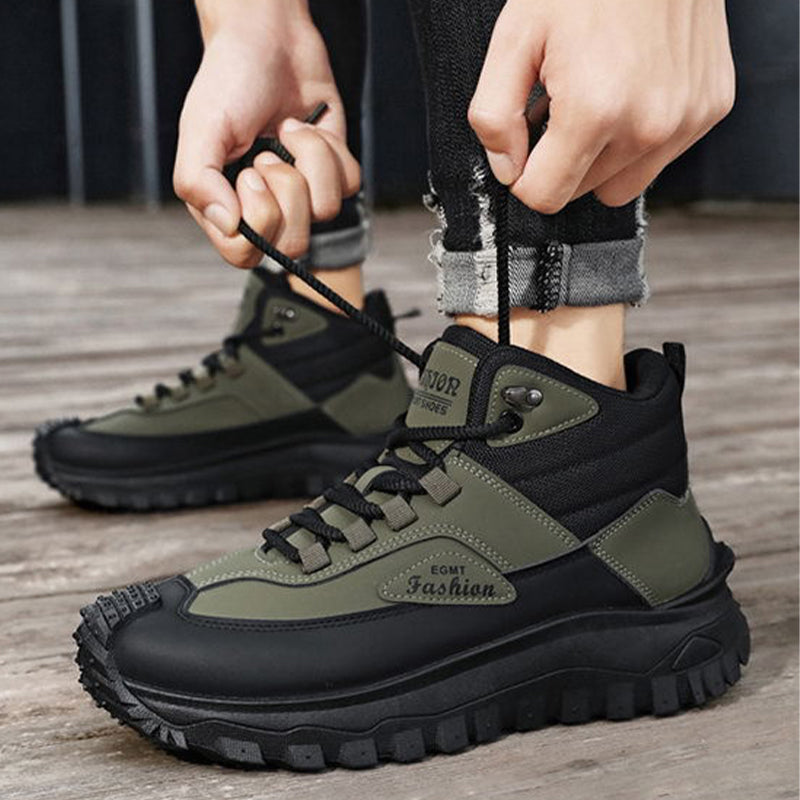 🥾 Retro Hiking Boots – Waterproof • Tough • Trail-Ready