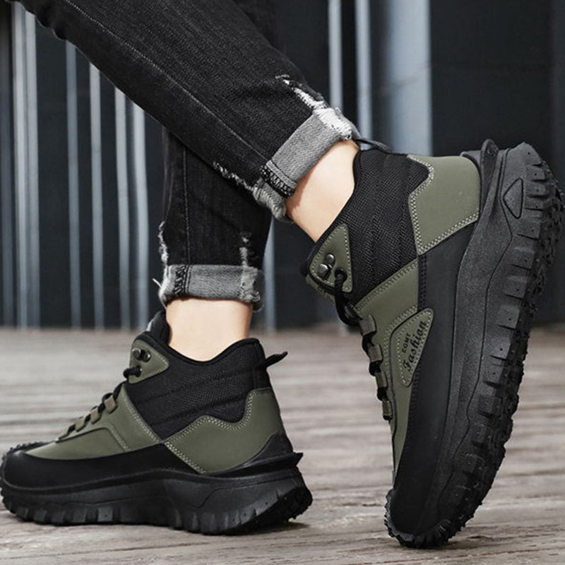 🥾 Retro Hiking Boots – Waterproof • Tough • Trail-Ready