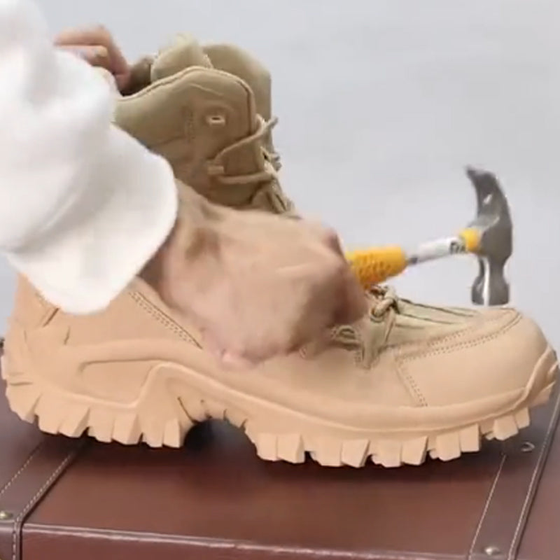 🔥🥾Men's Rugged & Stylish High-Top Outdoor Boots