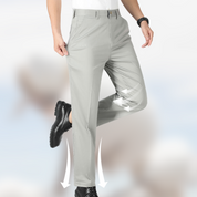 👑Fliwos Men's Casual Straight Wrinkle-Free Suit Pants
