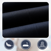 👑Fliwos Men's Casual Straight Wrinkle-Free Suit Pants