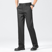 👑Fliwos Men's Casual Straight Wrinkle-Free Suit Pants