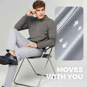👑Fliwos® Men's Summer Casual Ice silk Straight-Leg Pants