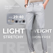 👑Fliwos® Men's Summer Casual Ice silk Straight-Leg Pants