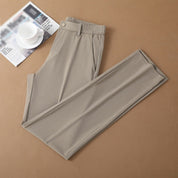 👑Fliwos® Men's Summer Casual Ice silk Straight-Leg Pants