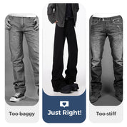 👑Fliwos® Men's Stretch Micro Flared Straight-Leg Pants
