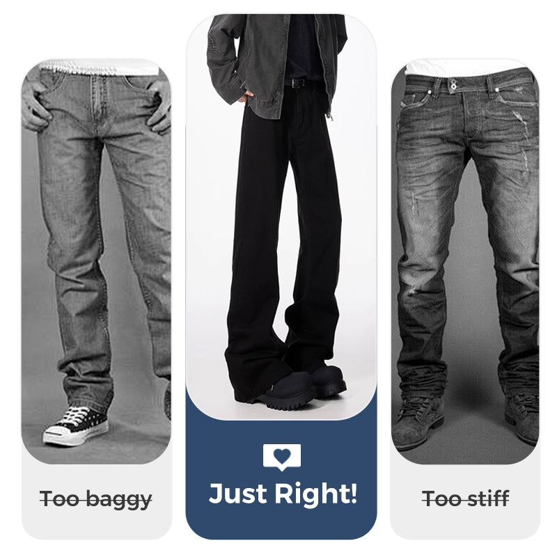 👑Fliwos® Men's Stretch Micro Flared Straight-Leg Pants