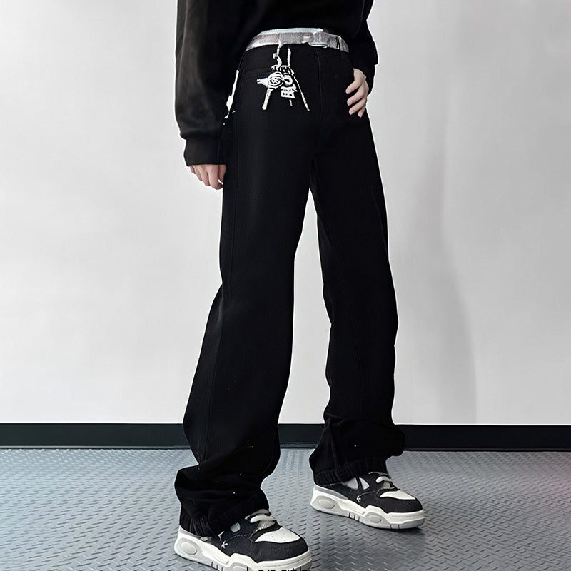 👑Fliwos® Men's Stretch Micro Flared Straight-Leg Pants