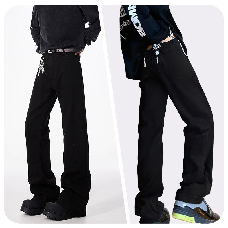 👑Fliwos® Men's Stretch Micro Flared Straight-Leg Pants