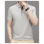 🧊 Men's Ice Silk Breathable Polo – BUY 2 & SHIP FREE 🚚💨
