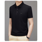 🧊 Men's Ice Silk Breathable Polo – BUY 2 & SHIP FREE 🚚💨