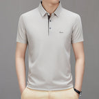 🧊 Men's Ice Silk Breathable Polo – BUY 2 & SHIP FREE 🚚💨