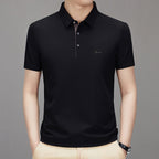 🧊 Men's Ice Silk Breathable Polo – BUY 2 & SHIP FREE 🚚💨