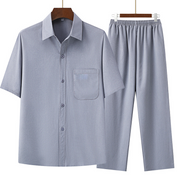 🎉Hot Sale 49% OFF🎉Men's Summer Cool-Touch Casual 2-Piece Outfit