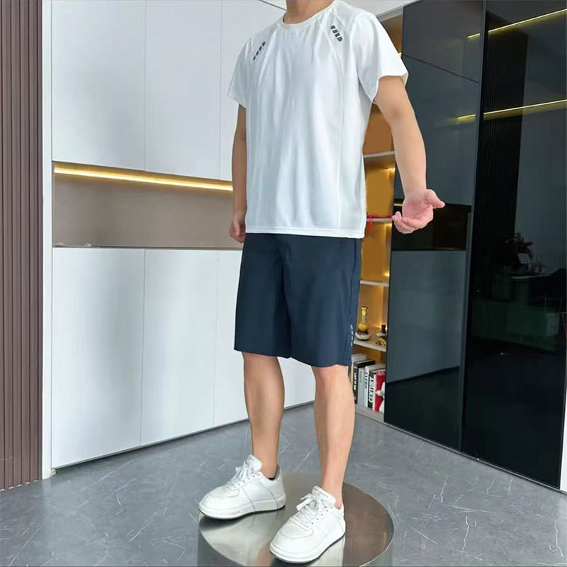 🎉Limited time 58% sale🔥Fliwos® Men's Light Casual T-Shirt Shorts 2-Piece Set